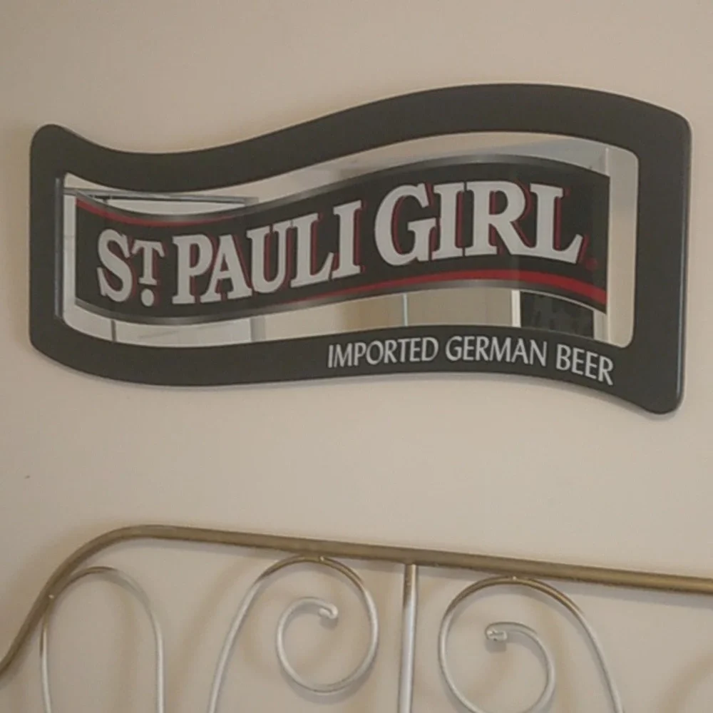 St. Pauli Girl Imported German Beer Mirror